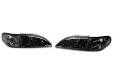 Load image into Gallery viewer, Raxiom 94-98 Mustang Axial Series Cobra Style Headlights- Black Housing (Clear Lens) - Additional View 8
