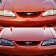 Load image into Gallery viewer, Raxiom 94-98 Mustang Axial Series Cobra Style Headlights- Black Housing (Clear Lens) - Additional View 9
