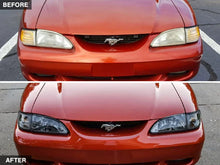 Load image into Gallery viewer, Raxiom 94-98 Mustang Axial Series Cobra Style Headlights- Black Housing (Clear Lens) - Additional View 9