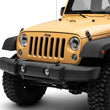 Load image into Gallery viewer, Raxiom 97-18 Jeep Wrangler TJ/JK 7-Inch LED Headlights w/ Halos- Black Housing (Clear Lens) - Additional View 6