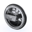 Load image into Gallery viewer, Raxiom 97-18 Jeep Wrangler TJ/JK 7-Inch LED Headlights w/ Halos- Black Housing (Clear Lens) - Additional View 11