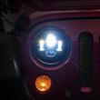 Load image into Gallery viewer, Raxiom 97-18 Jeep Wrangler TJ/JK Axial Series LED Daymaker Headlights- Black Housing (Clear Lens) - Main Product View