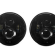 Load image into Gallery viewer, Raxiom 97-18 Jeep Wrangler TJ/JK Axial Series LED Daymaker Headlights- Black Housing (Clear Lens) - Back View