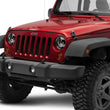 Load image into Gallery viewer, Raxiom 97-18 Jeep Wrangler TJ/JK Axial Series LED Daymaker Headlights- Black Housing (Clear Lens) - Additional View 15