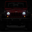 Load image into Gallery viewer, Raxiom 97-18 Jeep Wrangler TJ/JK Axial Series LED Daymaker Headlights- Chrome Housing (Clear Lens) - Additional View 14