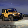 Load image into Gallery viewer, Raxiom 97-18 Jeep Wrangler TJ/JK Axial Series LED Headlights- Black Housing (Clear Lens) - Additional View 7