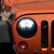 Load image into Gallery viewer, Raxiom 97-18 Jeep Wrangler TJ/JK Axial Series LED Headlights- Black Housing (Clear Lens) - Additional View 8