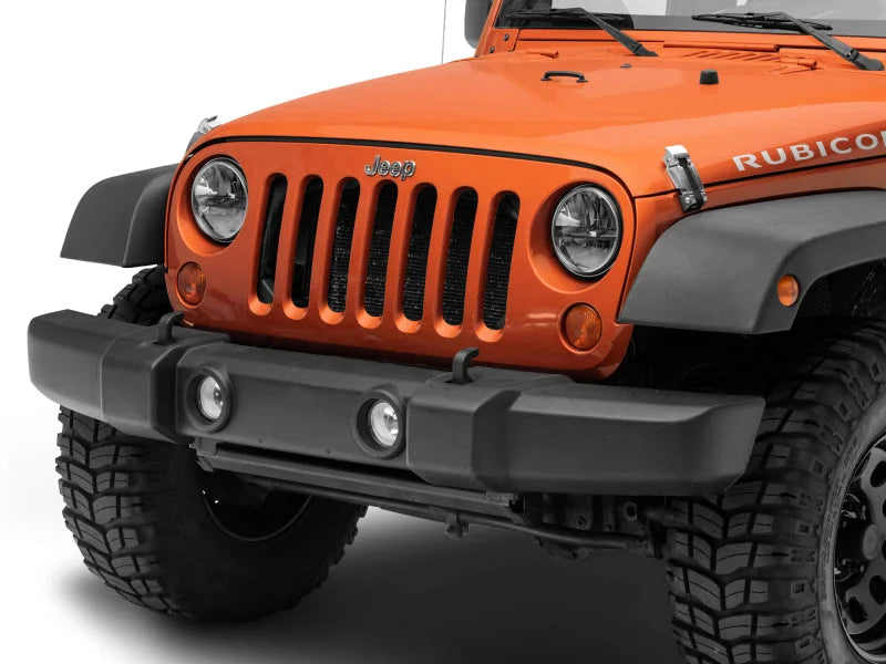 Raxiom 97-18 Jeep Wrangler TJ/JK Axial Series LED Headlights- Black Housing (Clear Lens) - Additional View 16