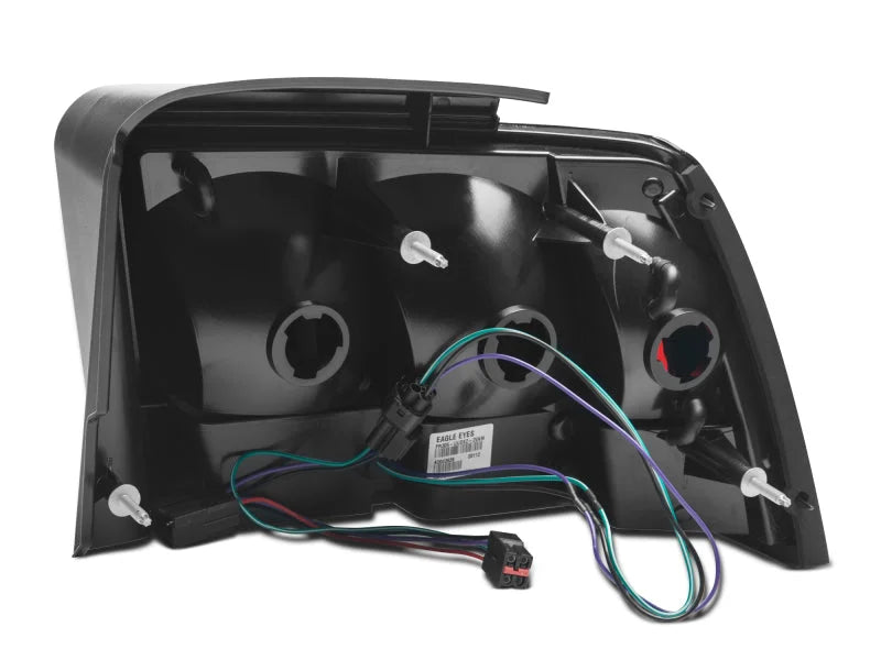 Raxiom 99-04 Ford Mustang Excluding 99-01 Cobra Icon LED Tail Lights- Black Housing (Smoked Lens) - Additional View 8