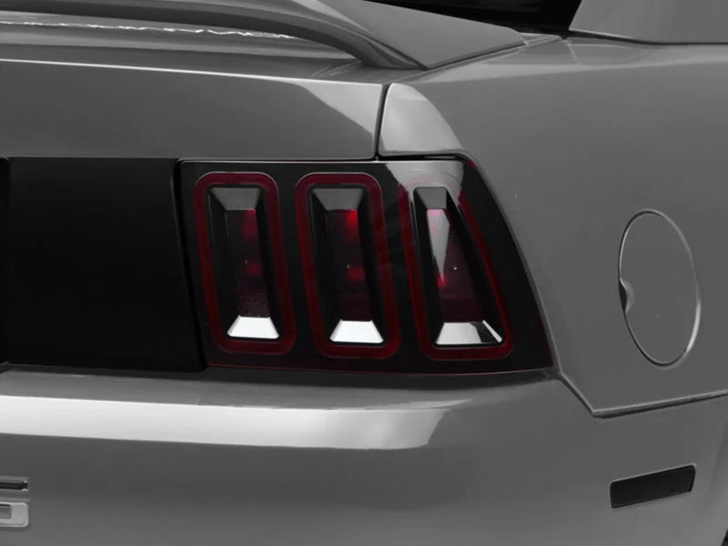 Raxiom 99-04 Ford Mustang Excluding 99-01 Cobra Icon LED Tail Lights- Black Housing (Smoked Lens) - Additional View 9
