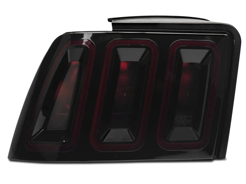 Raxiom 99-04 Ford Mustang Excluding 99-01 Cobra Icon LED Tail Lights- Black Housing (Smoked Lens) - Additional View 11