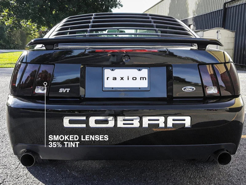 Raxiom 99-04 Ford Mustang Excluding 99-01 Cobra Tail Lights- Black Housing (Smoked Lens) - Additional View 10