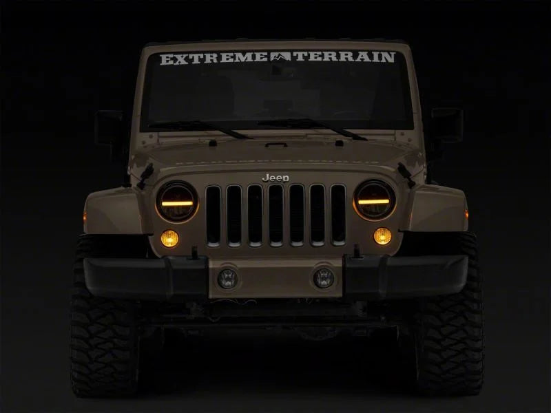 Raxiom Axial 7-In LED Headlights w/ DRL - Additional View 11