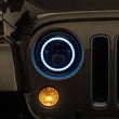 Load image into Gallery viewer, Raxiom Axial 7-Inch LED Headlights w/ RGB Halo - Additional View 11