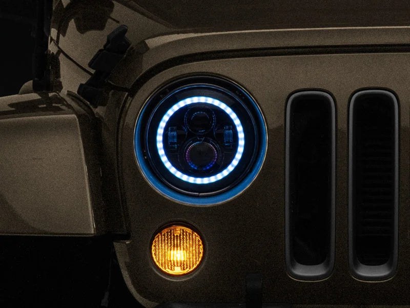 Raxiom Axial 7-Inch LED Headlights w/ RGB Halo - Additional View 11