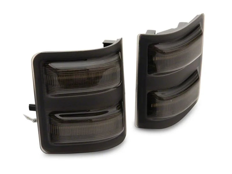 Raxiom Axial LED SEQL Switchback Side Mirror Marker Lamps - Side View