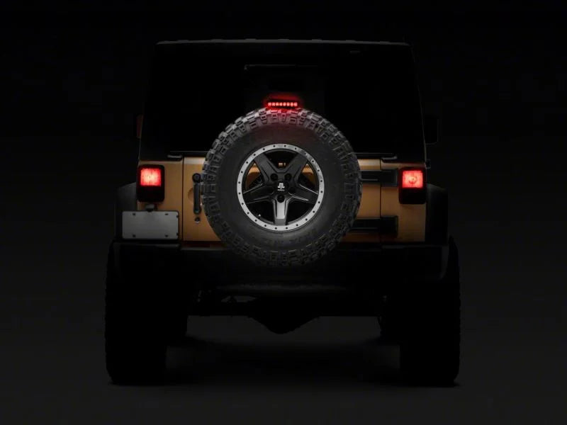 Raxiom Axial Series Hyper Flash LED Third Brake Light- Smoked fits 2007-2018 Jeep Wrangler / Wrangler JK - Additional View 12