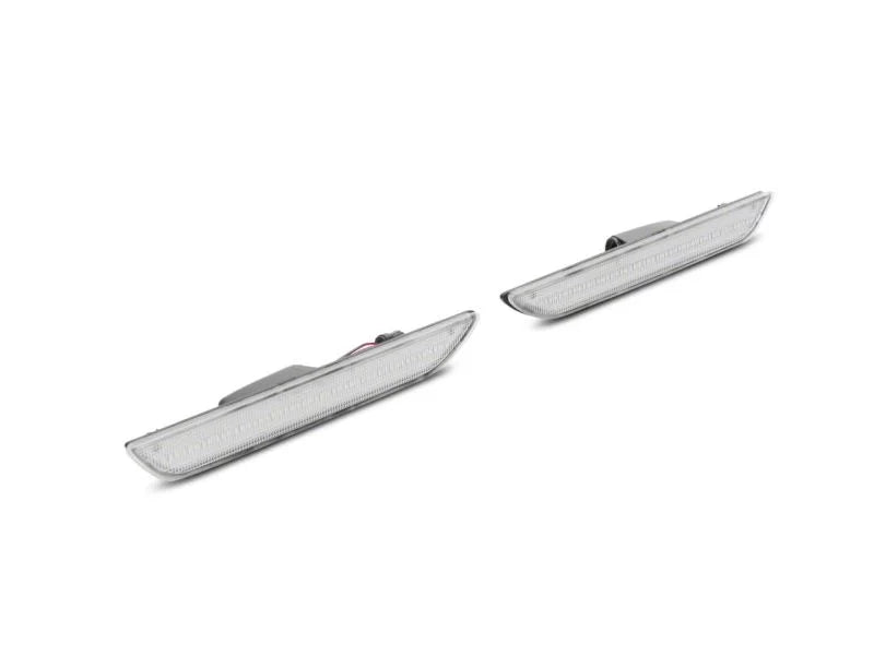 Raxiom Axial Series LED Side Marker Lights Rear- Clear fits 2015-2023 Ford Mustang - Additional View 8