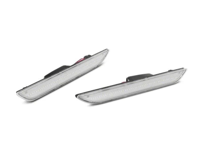Raxiom Axial Series LED Side Marker Lights Rear- Clear fits 2015-2023 Ford Mustang - Additional View 9