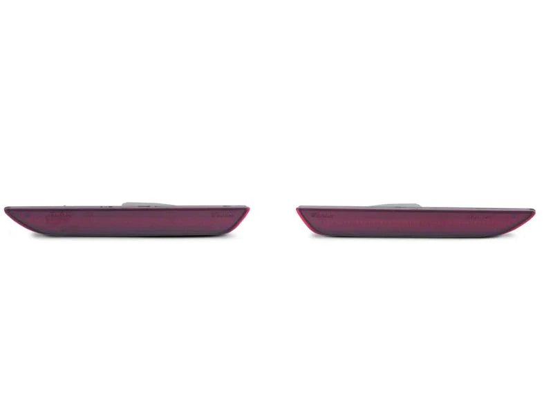 Raxiom Axial Series LED Side Marker Lights Rear - Red fits 2015-2023 Ford Mustang - Installation View