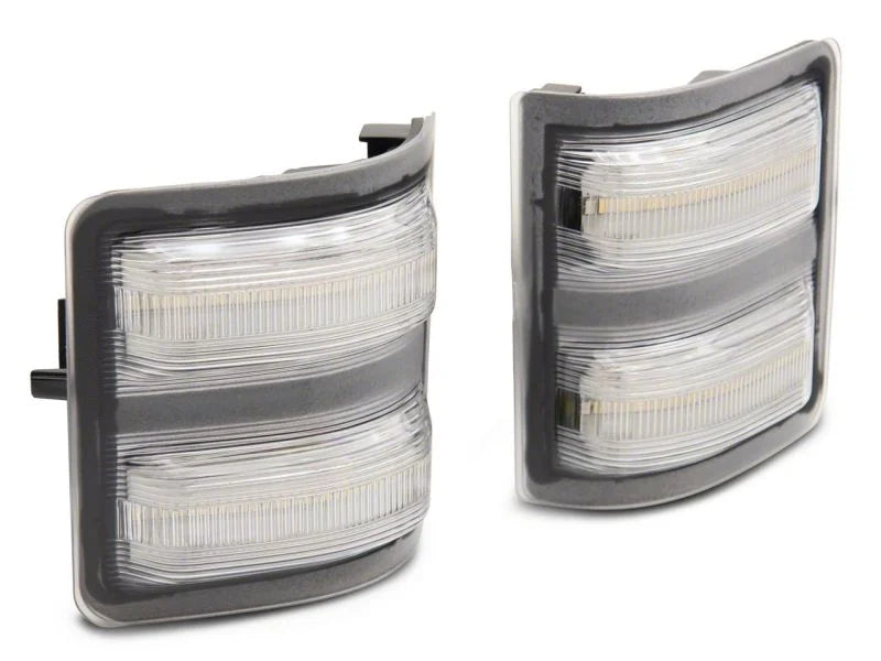 Raxiom Axial Series LED Switchback Side Mirror Marker Lamps - Side View