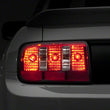 Load image into Gallery viewer, Raxiom Tail Lights- Chrome Housing - Red/Clear Lens fits 2005-2009 Ford Mustang Coyote - Main Product View