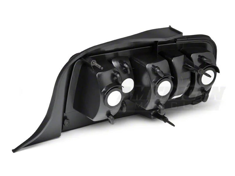 Raxiom Tail Lights- Chrome Housing - Red/Clear Lens fits 2005-2009 Ford Mustang Coyote - Additional View 5