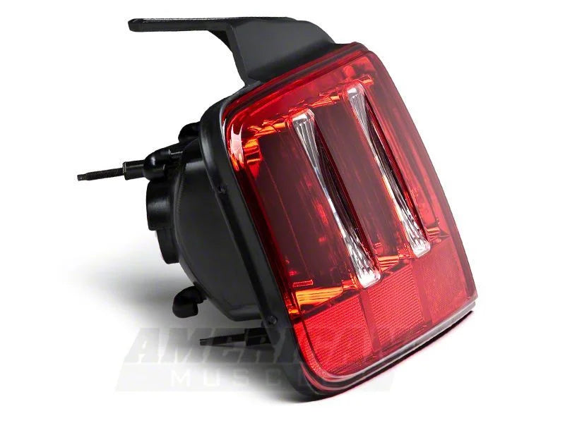Raxiom Tail Lights- Chrome Housing - Red/Clear Lens fits 2005-2009 Ford Mustang Coyote - Additional View 6