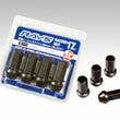 Load image into Gallery viewer, Rays 17 Hex L48 Racing Nut 12x1.5 - Black (4 Pieces)