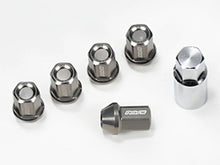 Load image into Gallery viewer, Rays Dura-Nut L37 Straight Type 6H 12x1.50 Lug Nut Set 20 Lug 4 Lock Set - Black