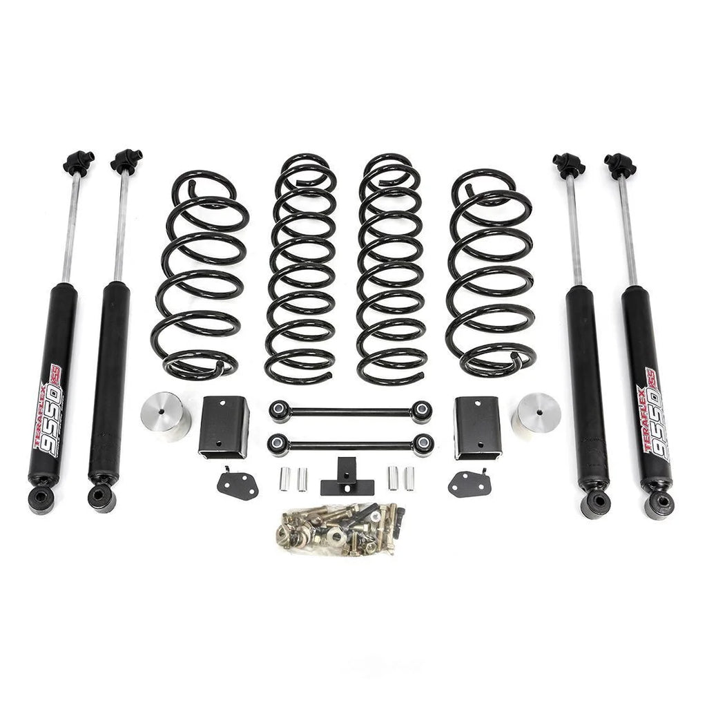 ReadyLift 2.5 inch C-Spring Kit Black W/ Teraflex Shocks 69-6828 - Main Product View