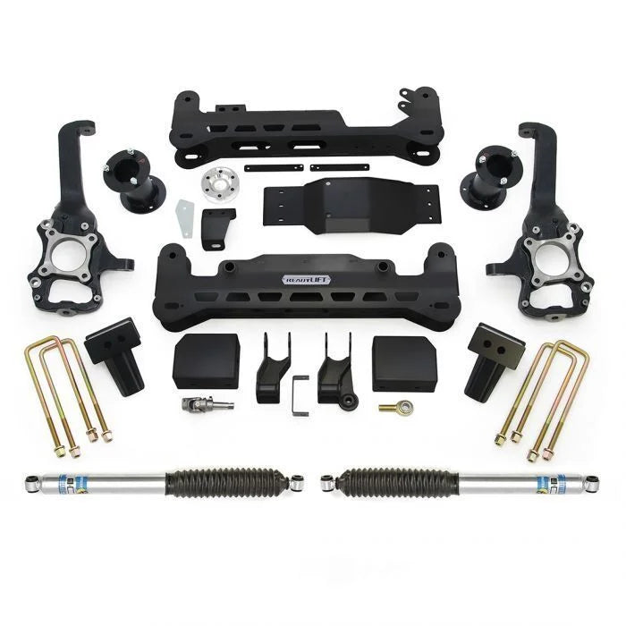 ReadyLift RL 7.0'' Lift Kit W Bilstein Shocks 44-2576 fits Ford - Main Product View