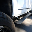 Load image into Gallery viewer, RealTruck 15-19 Chevy Silverado 25/3500HD CC Dsl 4dr VoltStep Electric Running Board Kit - Tex. Blk - Installation View