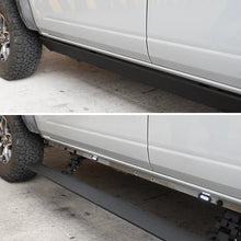 Load image into Gallery viewer, RealTruck 15-24 Chevrolet Colorado Crew Cab 4dr VoltStep Electric Running Board Kit - Tex. Blk - Back View