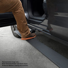 Load image into Gallery viewer, RealTruck 15-24 Ford F-150 SC 4dr 4dr VoltStep Electric Running Board Kit - Bedliner Coating - Main Product View