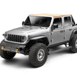 Load image into Gallery viewer, RealTruck 18-24 Jeep Wrangler 4dr VoltStep Electric Running Board Kit (Drilling Req.) - Tex. Blk - Additional View 5