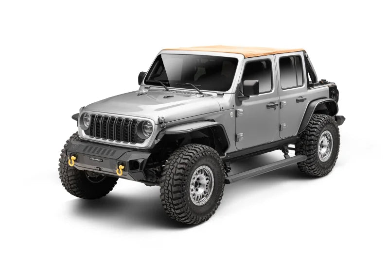 RealTruck 18-24 Jeep Wrangler 4dr VoltStep Electric Running Board Kit (Drilling Req.) - Tex. Blk - Additional View 5