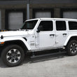 Load image into Gallery viewer, RealTruck 18-24 Jeep Wrangler 4dr VoltStep Electric Running Board Kit (Drilling Req.) - Tex. Blk - Additional View 8