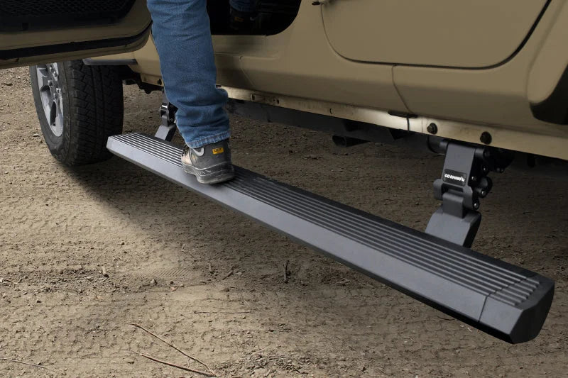 RealTruck 18-24 Jeep Wrangler 4dr VoltStep Electric Running Board Kit (Drilling Req.) - Tex. Blk - Additional View 9