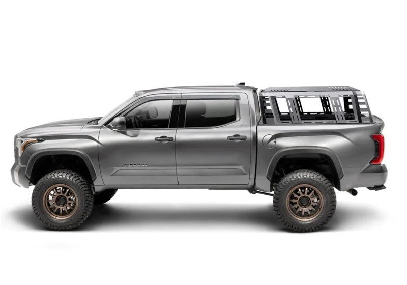 RealTruck 19-24 Ram 1500 5.7ft. Bed Ascend Overland Truck Rack - Side View