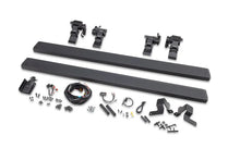 Load image into Gallery viewer, RealTruck 20-24 Jeep Gladiator CC 4dr VoltStep Electric Running Board Kit (Cut/Drill Req.) - Tex Blk - Side View