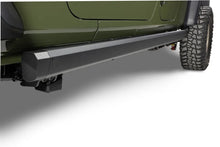 Load image into Gallery viewer, RealTruck 20-24 Jeep Gladiator CC 4dr VoltStep Electric Running Board Kit (Cut/Drill Req.) - Tex Blk - Additional View 8