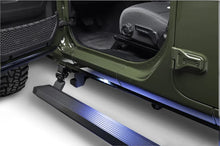 Load image into Gallery viewer, RealTruck 20-24 Jeep Gladiator CC 4dr VoltStep Electric Running Board Kit (Cut/Drill Req.) - Tex Blk - Additional View 14