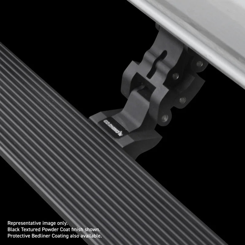 RealTruck 21-24 Ford Bronco 4dr VoltStep Electric Running Board Kit (No Drill) - Bedliner Coating - Back View