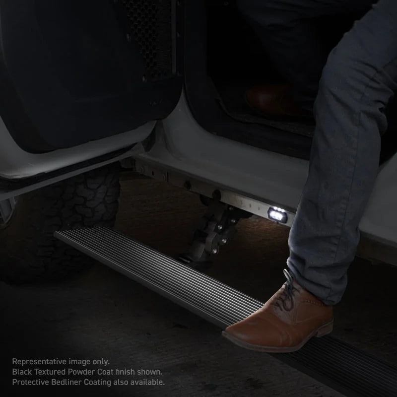 RealTruck 21-24 Ford Bronco 4dr VoltStep Electric Running Board Kit (No Drill) - Bedliner Coating - Additional View 8