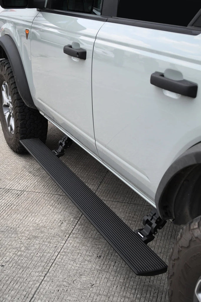 RealTruck 21-24 Ford Bronco 4dr VoltStep Electric Running Board Kit (No Drill) - Tex. Blk - Additional View 6