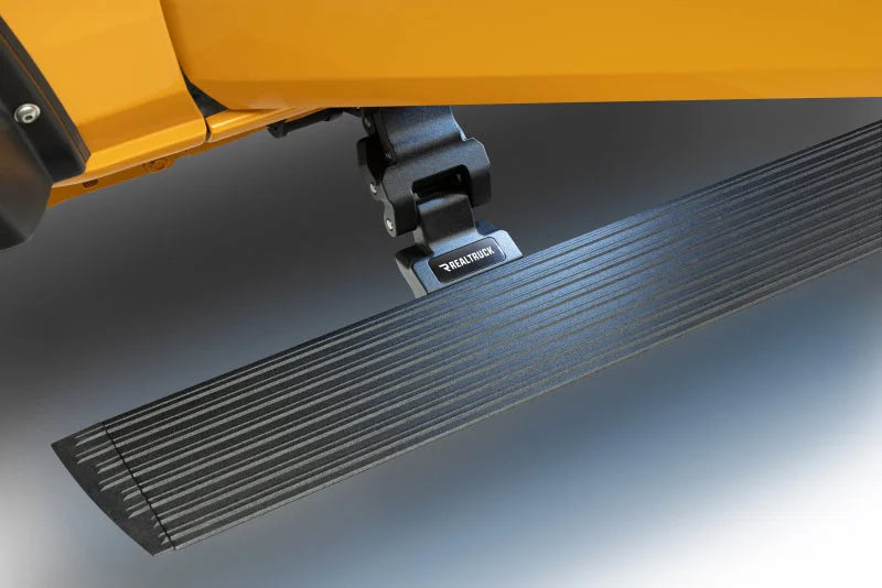 RealTruck 21-24 Ford Bronco 4dr VoltStep Electric Running Board Kit (No Drill) - Tex. Blk - Additional View 11