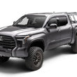 Load image into Gallery viewer, RealTruck 22-24 Toyota Tundra 5.5ft. Bed Ascend Overland Truck Rack - Installation View