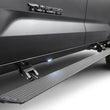 Load image into Gallery viewer, RealTruck 22-24 Toyota Tundra Crew Cab VoltStep Electric Running Board Kit - Tex. Blk - Installation View