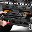 Load image into Gallery viewer, RealTruck Universal Traction Recovery 13K Winch - Black - Side View
